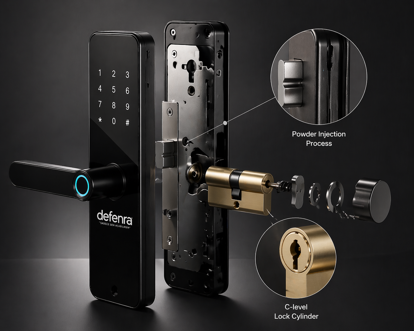 Defenra Hub F7 Pro premium &uuml;r&uuml;n tasarımı